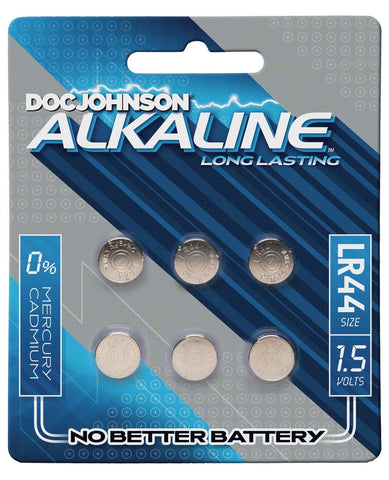 Doc Johnson Alkaline Batteries LR44 - Pack Of 6-Batteries-Doc Johnson-Slightly Legal Toys