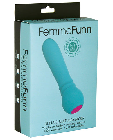 Femme Funn Ultra Bullet Massager-Stimulators-Vvole LLC-Turquoise-Slightly Legal Toys