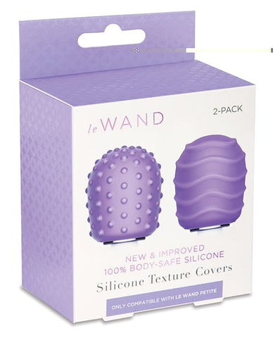 Le Wand Petite Silicone Texture Covers - Pack Of 2