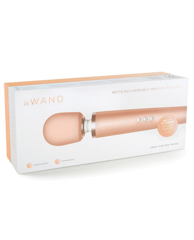 Le Wand Petite Rechargeable Vibrating Massager-Massage Products-Cotr INC-Slightly Legal Toys