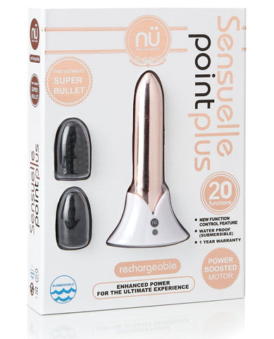 Sensuelle Point Plus Rechargeable Bullet-Stimulators-Novel Creations Usa INC-Slightly Legal Toys