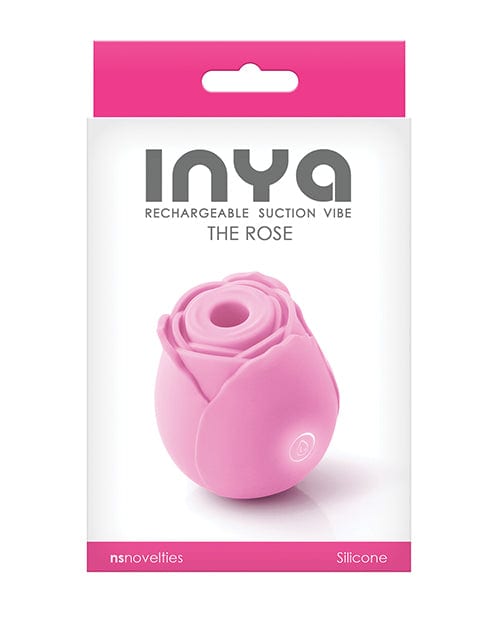 Inya The Rose Rechargeable Suction Vibe - Pink