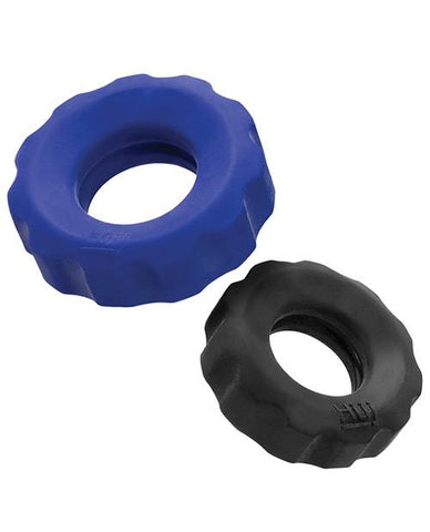 Hunky Junk Cog 2 Size Double Pack C-Ring - Slightly Legal Toys - Hunky Junk Cog 2 Size Double Pack C-Ring AC - Assorted Colors, Cockrings & Lassos, silicone Blue Ox Designs LLCDba Oxballs