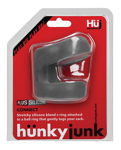 Hunky Junk Connect Cock Ring W-balltugger - Stone-Penis Enhancement-Blue Ox Designs LLCDba Oxballs-Slightly Legal Toys