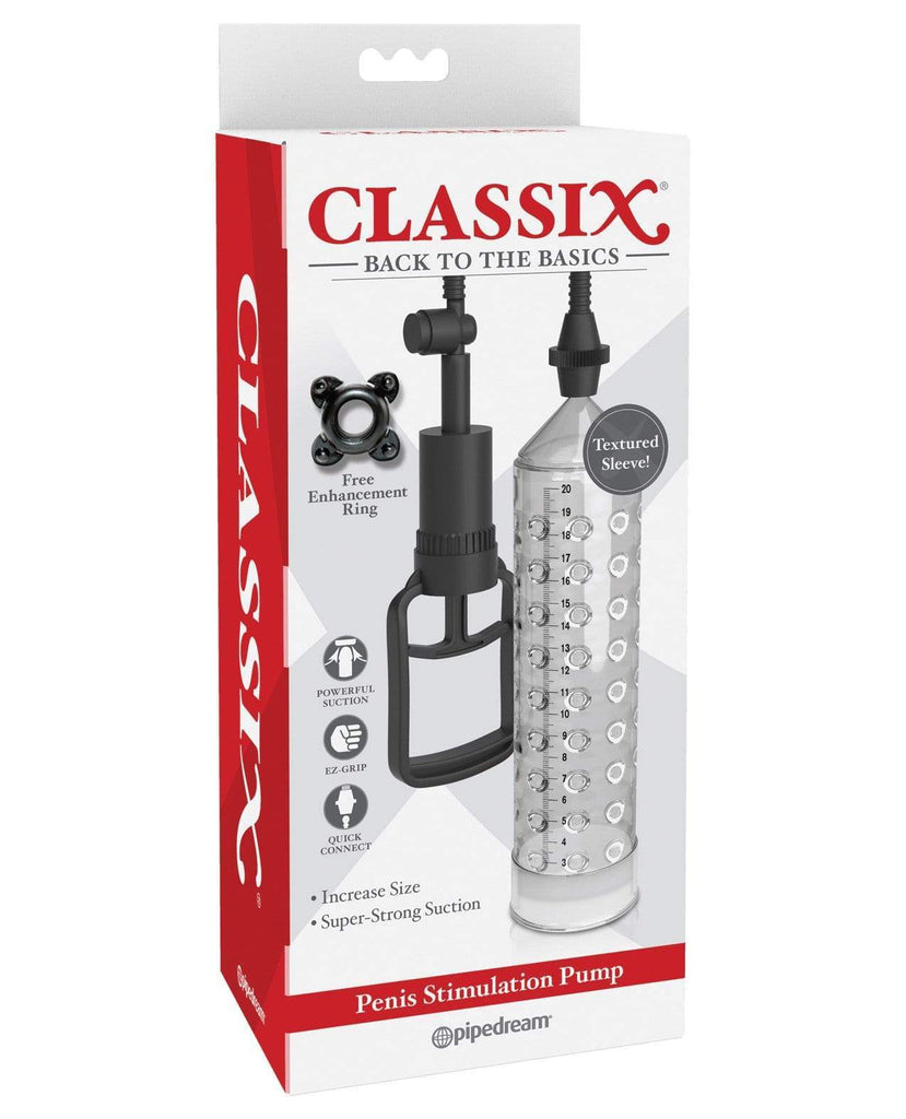 Classix Penis Stimulation Pump-Penis Enhancement-Pipedream Products-Slightly Legal Toys