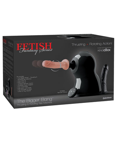 Fetish Fantasy Series The Bigger Bang Thrusting & Rotating Sex Machine-Sex Machines-Pipedream Products-Slightly Legal Toys