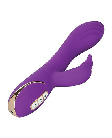 Jack Rabbit Signature Heated Silicone Rotating "G" Rabbit - Slightly Legal Toys - Jack Rabbit Signature Heated Silicone Rotating "G" Rabbit abs_plastic, PR - Purple, Rabbits & Specialities - Rechargeable, silicone California Exotic Novelties