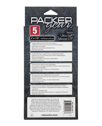 Packer Gear 5" Ultra Soft Silicone STP - Ivory