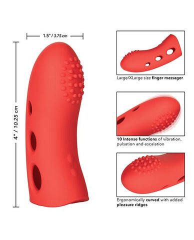 Mini Marvels Marvelous Arouser Finger Vibe - Slightly Legal Toys - Mini Marvels Marvelous Arouser Finger Vibe Finger, silicone California Exotic Novelties