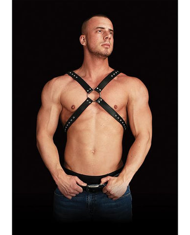 Shots Ouch! Adonis High Halter Body Harness