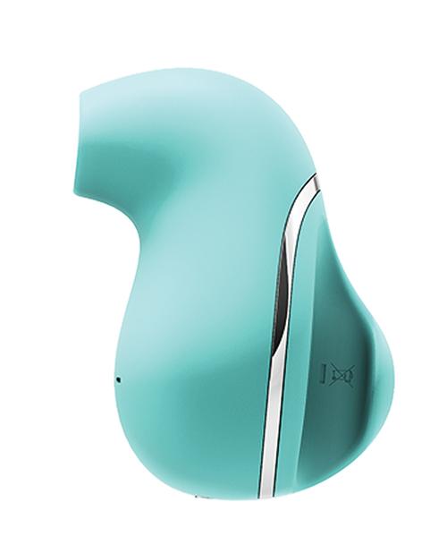 Vedo Suki Rechargeable Vibrating Sucker - Tease Me Turquoise - Slightly Legal Toys - Vedo Suki Rechargeable Vibrating Sucker - Tease Me Turquoise abs_plastic, Box, Clit Ticklers - Rechargeable, silicone, TQ - Turquoise Savvy Co.