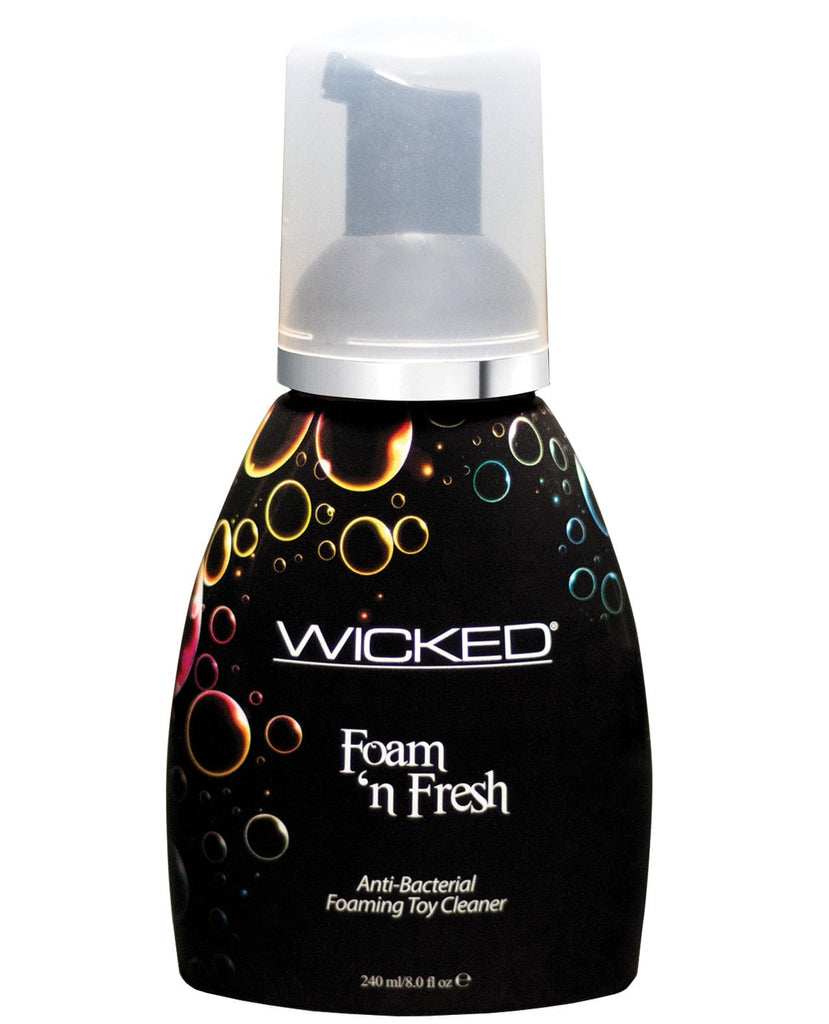 Wicked Sensual Care Foam N Fresh Anti-bacterial Foaming Toy Cleaner - 8 Oz-Toy Cleaners-Wicked Sensual Care-Slightly Legal Toys