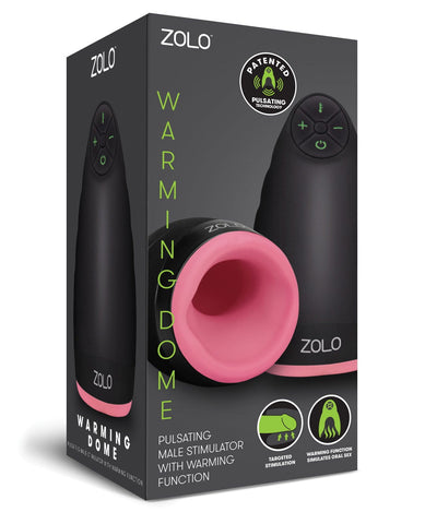 Zolo Pulsating Warming Dome Male Stimulator-Dolls & Masturbators-Xgen-Slightly Legal Toys