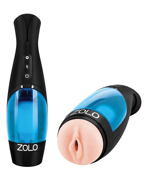 Zolo Thrust Buster - Thrusting Male Stimulator W-erotic Audio - Slightly Legal Toys - Zolo Thrust Buster - Thrusting Male Stimulator W-erotic Audio Box, IV - Ivory, Pussy Shaped Masturbators - Vibrating Xgen