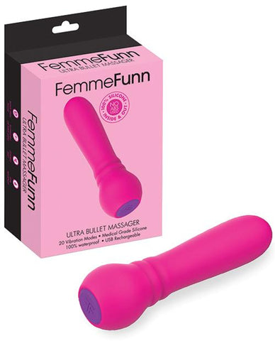 Femme Funn Ultra Bullet Massager-Stimulators-Vvole LLC-Pink-Slightly Legal Toys
