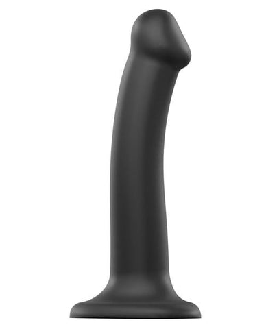Strap-On-Me Silicone Bendable Dildo-Strap Ons-Dorcel-Medium-Black-Slightly Legal Toys