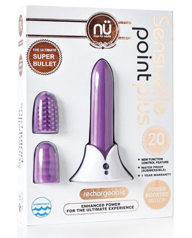 Sensuelle Point Plus Rechargeable Bullet-Stimulators-Novel Creations Usa INC-Slightly Legal Toys