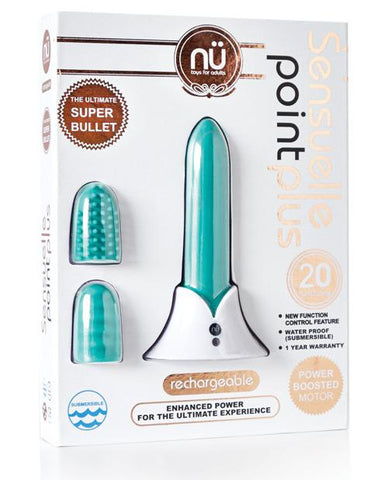 Sensuelle Point Plus Rechargeable Bullet-Stimulators-Novel Creations Usa INC-Slightly Legal Toys