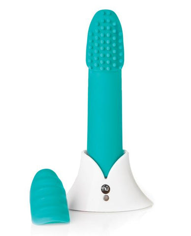 Sensuelle Point Plus Rechargeable Bullet-Stimulators-Novel Creations Usa INC-Tiffany Blue-Slightly Legal Toys