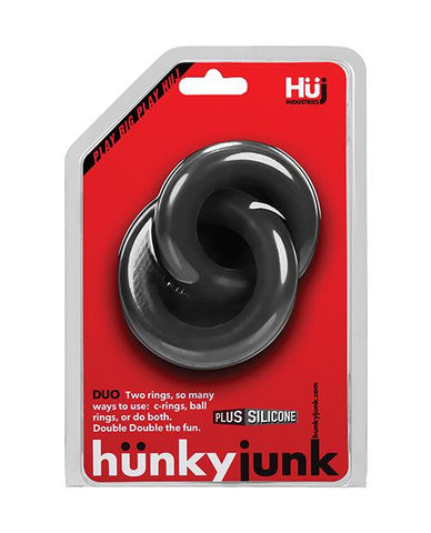 Hunky Junk Duo Linked Cock & Ball Rings