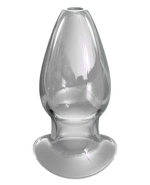 Anal Fantasy Elite Glass Anal Gaper - Slightly Legal Toys - Anal Fantasy Elite Glass Anal Gaper Butt Plugs, CL - Clear, glass, Glass Butt Plug Pipedream Products