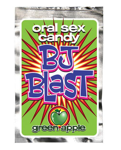 Bj Blast Oral Sex Candy-Sexual Enhancers-Pipedream Products-Green Apple-Slightly Legal Toys