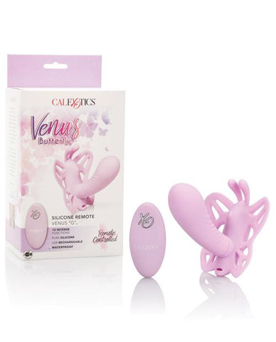 Venus Butterfly Silicone Remote-Stimulators-California Exotic Novelties-Slightly Legal Toys