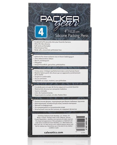 Packer Gear 4" Silicone Packing Penis