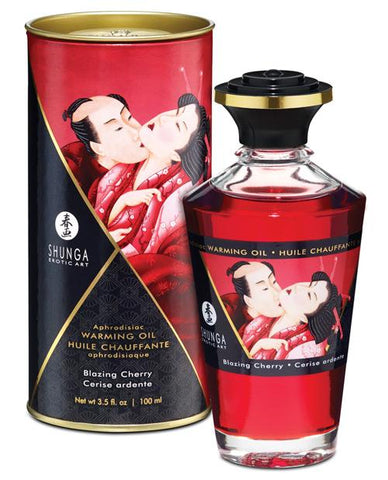 Shunga Aphrodisiac Warming Oil - 3.5 Oz