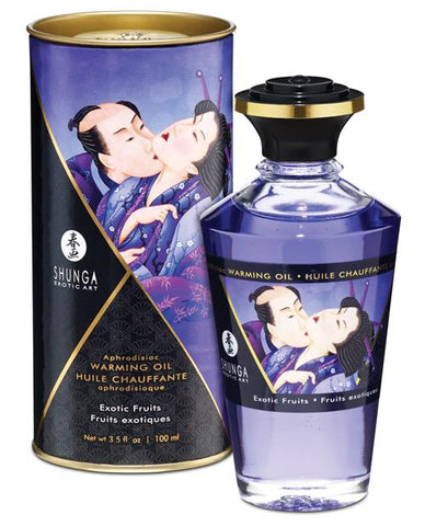 Shunga Aphrodisiac Warming Oil - 3.5 Oz