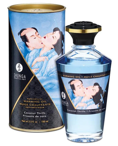 Shunga Aphrodisiac Warming Oil - 3.5 Oz