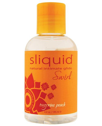 Sliquid Swirl Flavored Natural Lubricant - 4.2 Oz