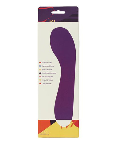 Voodoo Karma Vibe Waterproof G-Spot - Slightly Legal Toys - Voodoo Karma Vibe Waterproof G-Spot abs_plastic, Classic & Standard, PR - Purple, silicone Thank Me Now INC