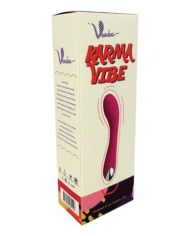 Voodoo Karma Vibe Waterproof G-Spot - Slightly Legal Toys - Voodoo Karma Vibe Waterproof G-Spot abs_plastic, Classic & Standard, PR - Purple, silicone Thank Me Now INC