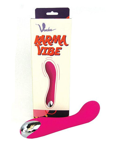 Voodoo Karma Vibe Waterproof G-Spot - Slightly Legal Toys - Voodoo Karma Vibe Waterproof G-Spot abs_plastic, Classic & Standard, PR - Purple, silicone Thank Me Now INC