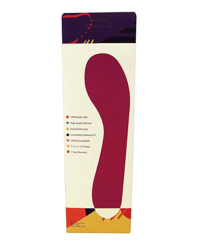 Voodoo Karma Vibe Waterproof G-Spot - Slightly Legal Toys - Voodoo Karma Vibe Waterproof G-Spot abs_plastic, Classic & Standard, PR - Purple, silicone Thank Me Now INC