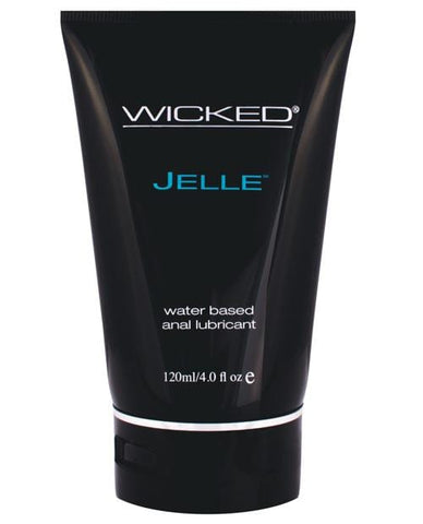 Wicked Sensual Care Jelle Waterbased Anal Lubricant - Fragrance Free-Lubricants-Wicked Sensual Care-4 Oz.-Slightly Legal Toys