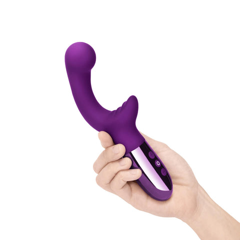 XO Double Motor Wave Rechargeable Vibrator