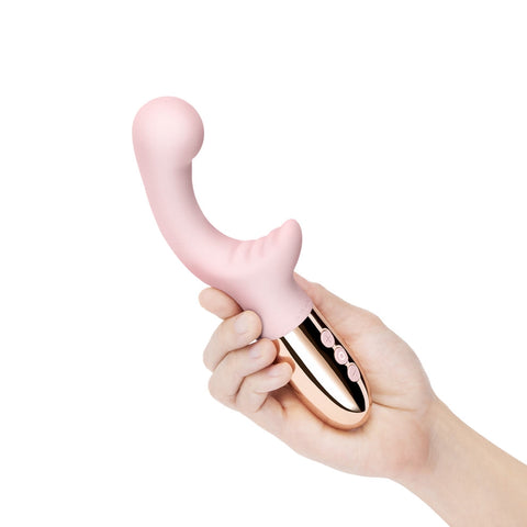 XO Double Motor Wave Rechargeable Vibrator