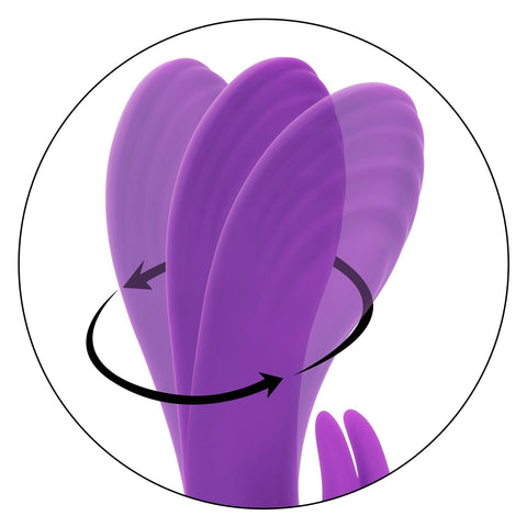 Jack Rabbit Signature Heated Silicone Rotating "G" Rabbit - Slightly Legal Toys - Jack Rabbit Signature Heated Silicone Rotating "G" Rabbit abs_plastic, PR - Purple, Rabbits & Specialities - Rechargeable, silicone California Exotic Novelties