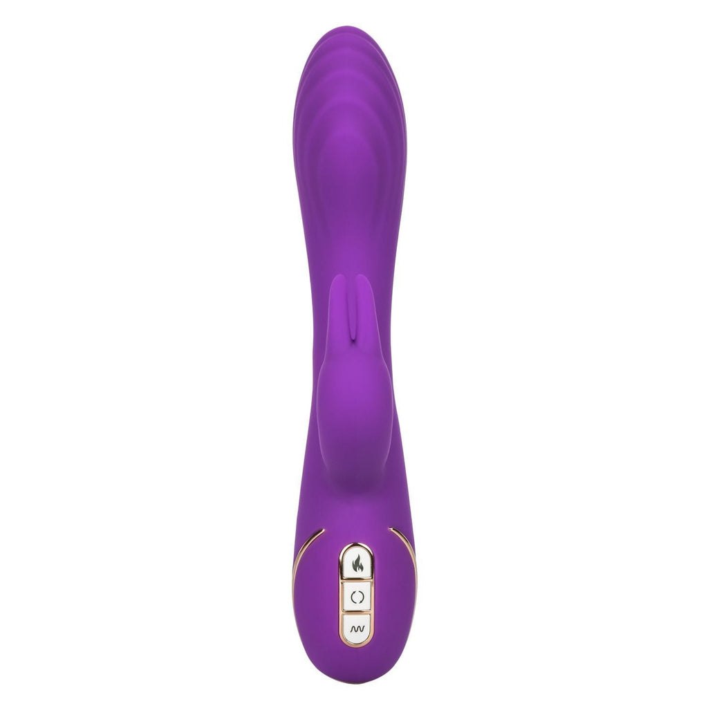 Jack Rabbit Signature Heated Silicone Rotating "G" Rabbit - Slightly Legal Toys - Jack Rabbit Signature Heated Silicone Rotating "G" Rabbit abs_plastic, PR - Purple, Rabbits & Specialities - Rechargeable, silicone California Exotic Novelties