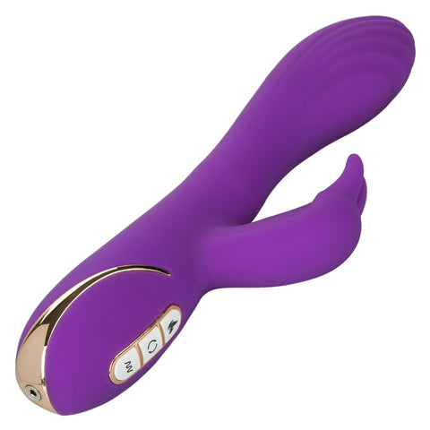 Jack Rabbit Signature Heated Silicone Rotating "G" Rabbit - Slightly Legal Toys - Jack Rabbit Signature Heated Silicone Rotating "G" Rabbit abs_plastic, PR - Purple, Rabbits & Specialities - Rechargeable, silicone California Exotic Novelties