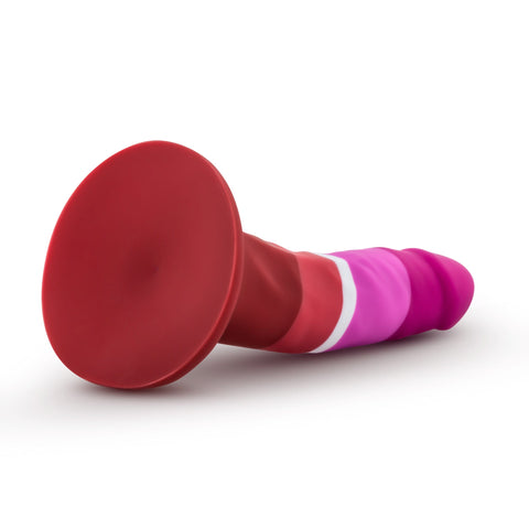 Avant Pride 3 Silicone Dildo - Lipstick Lesbian - Slightly Legal Toys - Avant Pride 3 Silicone Dildo - Lipstick Lesbian Probes & Plugs, silicone Blush Novelties