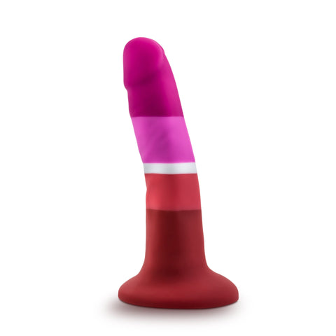 Avant Pride 3 Silicone Dildo - Lipstick Lesbian - Slightly Legal Toys - Avant Pride 3 Silicone Dildo - Lipstick Lesbian Probes & Plugs, silicone Blush Novelties